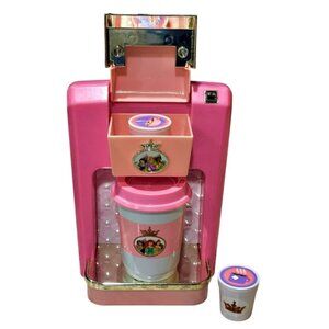 Disney Play Gourmet Coffee Espresso Maker Princess Style Collection Sounds VIDEO